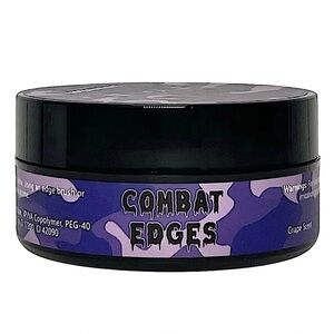 Combat Edges Grape Scented Extreme Hold Edge Control 3.4oz